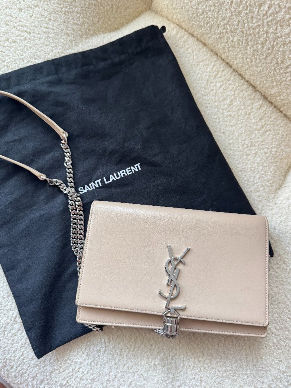 YSL Kate Bag - Small with Tassel - Calfskin Leather
